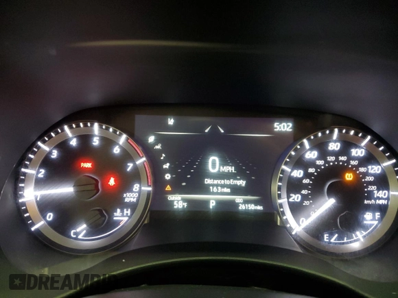 2023 Toyota Highlander L with VIN 5TDKDRBH9PS034482, listed as a Copart auction lot 57347815 with 26,150 mi miles and Salvage title. Bid and sale history available at DreamBid. Image 9.