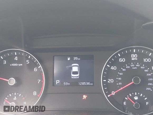 2019 Kia Forte LXS z VIN 3KPF24AD6KE041448, wystawiony jako IAAI lot #42035571 z przebiegiem 128 536 mil mil oraz . Historia ofert i sprzedaży dostępna na DreamBid. Obrazek 15.
