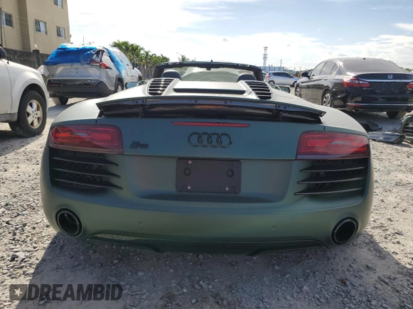 2015 Audi R8 z VIN WUASUAFG1F7001863, wystawiony jako Copart lot #68133794 z przebiegiem 10 571 mil mil oraz Szkody całkowita. Historia ofert i sprzedaży dostępna na DreamBid. Obrazek 6.