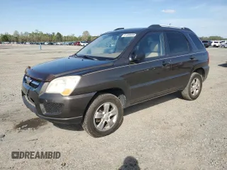 2009 Kia Sportage LX with VIN KNDJF724297573255, listed as a Copart auction lot 51300095 with 199,362 mi miles and Salvage Title. Bid and sale history available at carsss.com. Image 1.