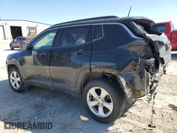 2018 Jeep Compass Altitude with VIN 3C4NJDBB4JT284021, listed as a Copart auction lot 48971345 with 87,559 mi miles and Salvage Title. Bid and sale history available at carsss.com. Image 2.