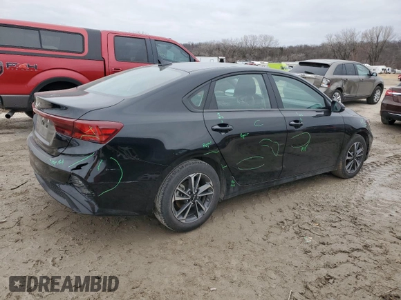 2024 Kia Forte LXS with VIN 3KPF24AD2RE733071, listed as a Copart auction lot 42955135 with 12,134 mi miles and Salvage Title. Bid and sale history available at carsss.com. Image 3.
