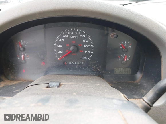 2005 Ford F-150 XL with VIN 1FTRF12295NB44330, listed as a IAAI auction lot 42726379 with 243,899 mi miles and . Bid and sale history available at DreamBid. Image 7.
