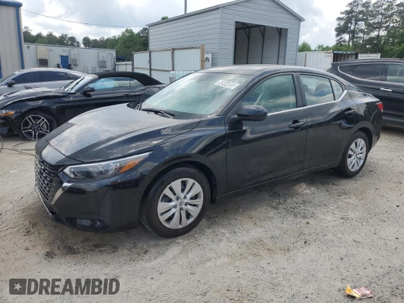 2025 Nissan Sentra S with VIN 3N1AB8BV8SY230046, listed as a Copart auction lot 54944085 with 14,616 mi miles and Clean Title. Bid and sale history available at DreamBid. Image 1.