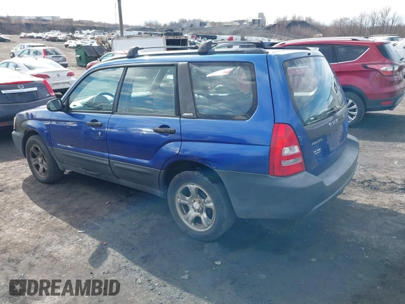 2003 Subaru Forester X with VIN JF1SG63633H748955, listed as a IAAI auction lot 41681834 with 236,196 mi miles. Bid and sale history available at carsss.com. Image 3.