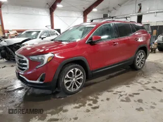 2018 GMC Terrain SLT z VIN 3GKALVEX3JL178430, wystawiony jako Copart lot #52555975 z przebiegiem 91 215 mil mil oraz Szkody całkowita. Historia ofert i sprzedaży dostępna na DreamBid. Obrazek 1.