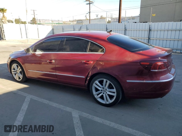2014 Volkswagen CC Lux with VIN WVWRN7AN2EE519119, listed as a Copart auction lot 84211874 with 116,846 mi miles and Clean Title. Bid and sale history available at carsss.com. Image 2.