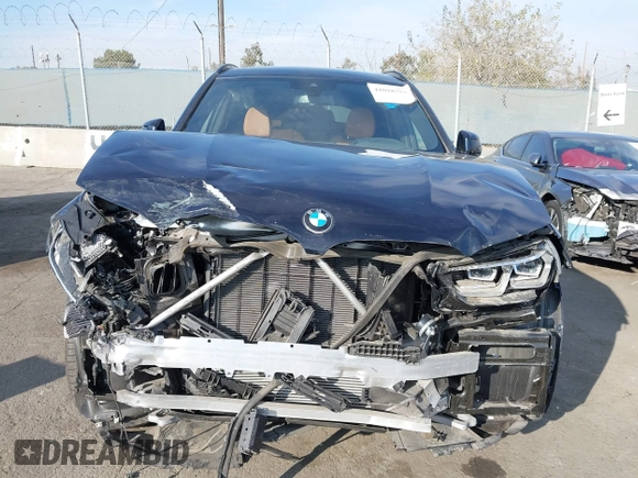 2024 BMW X3 sDrive30i with VIN WBX47DP07RN272655, listed as a IAAI auction lot 41018753 with 11,330 mi miles and . Bid and sale history available at DreamBid. Image 13.