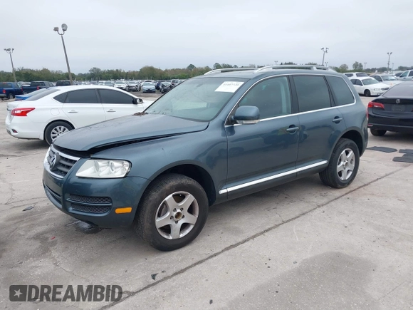 2007 Volkswagen Touareg V6 with VIN WVGZE77L97D011501, listed as a IAAI auction lot 41407720 with Not Provided miles and . Bid and sale history available at DreamBid. Image 2.