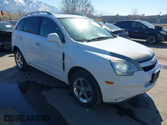2012 Chevrolet Captiva Sport LTZ with VIN 3GNFL4E51CS613309, listed as a IAAI auction lot 41668630 with 132,638 mi miles and . Bid and sale history available at DreamBid. Image 1.