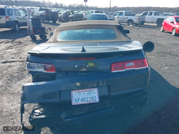2015 Chevrolet Camaro LT with VIN 2G1FD3D33F9278399, listed as a IAAI auction lot 41530849 with 131,369 mi miles. Bid and sale history available at carsss.com. Image 17.