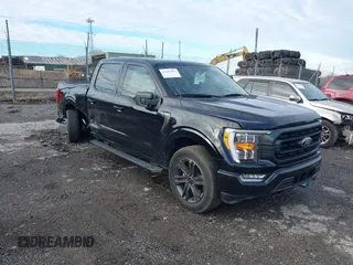 2021 Ford F-150 XL with VIN 1FTEW1EP6MFB74979, listed as a IAAI auction lot 41187461 with 59,707 mi miles. Bid and sale history available at carsss.com. Image 1.