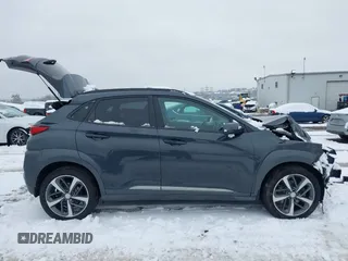 2019 Hyundai Kona Limited with VIN KM8K3CA5XKU382654, listed as a IAAI auction lot 41548709 with 82,089 mi miles. Bid and sale history available at carsss.com. Image 12.