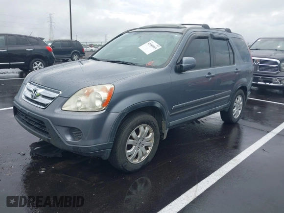 2005 Honda CR-V EX SE with VIN SHSRD78935U341045, listed as a IAAI auction lot 42180069 with 200,537 mi miles and . Bid and sale history available at carsss.com. Image 2.