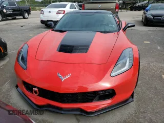 2017 Chevrolet Corvette Grand Sport 2LT with VIN 1G1YX2D77H5111816, listed as a Copart auction lot 74997504 with 19,891 mi miles and Non Repairable. Bid and sale history available at carsss.com. Image 5.