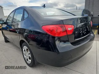 2009 Hyundai Elantra SE with VIN KMHDU46DX9U815198, listed as a Copart auction lot 61820665 with 92,543 mi miles and Clean title. Bid and sale history available at DreamBid. Image 3.