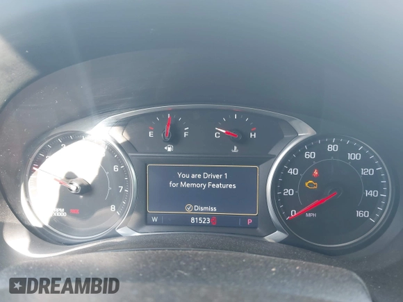 2019 GMC Terrain SLT with VIN 3GKALVEX4KL196162, listed as a IAAI auction lot 42068583 with 81,523 mi miles. Bid and sale history available at carsss.com. Image 7.