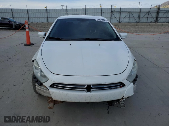 2014 Dodge Dart Aero with VIN 1C3CDFDH0ED860411, listed as a Copart auction lot 54618835 with 131,597 mi miles and Salvage Title. Bid and sale history available at carsss.com. Image 5.