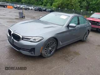 2021 BMW 5 Series 530i xDrive with VIN WBA13BJ08MCF06170, listed as a IAAI auction lot 42227277 with 21,985 mi miles and . Bid and sale history available at DreamBid. Image 2.