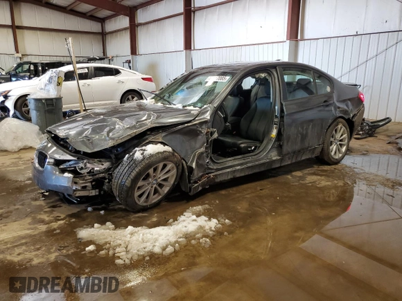 2016 BMW 3 Series 320i xDrive with VIN WBA8A3C5XGK689730, listed as a Copart auction lot 41917085 with 79,668 mi miles and Salvage Title. Bid and sale history available at DreamBid. Image 1.
