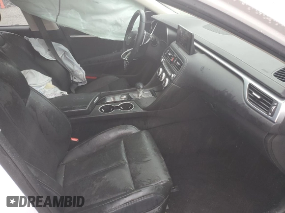 2023 Genesis G70 2.0T with VIN KMTG34TA5PU134136, listed as a Copart auction lot 80513584 with 12,567 mi miles and Salvage Title. Bid and sale history available at DreamBid. Image 7.
