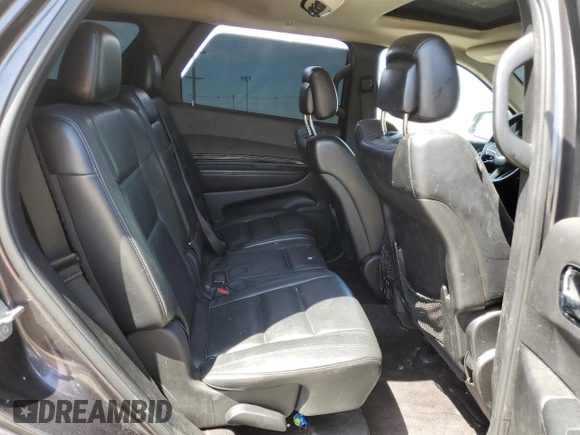 2015 Dodge Durango Limited z VIN 1C4RDJDG9FC240552, wystawiony jako Copart lot #58221145 z przebiegiem 121 882 mil mil oraz Szkoda całkowita • Salvage title. Historia ofert i sprzedaży dostępna na DreamBid. Obrazek 11.