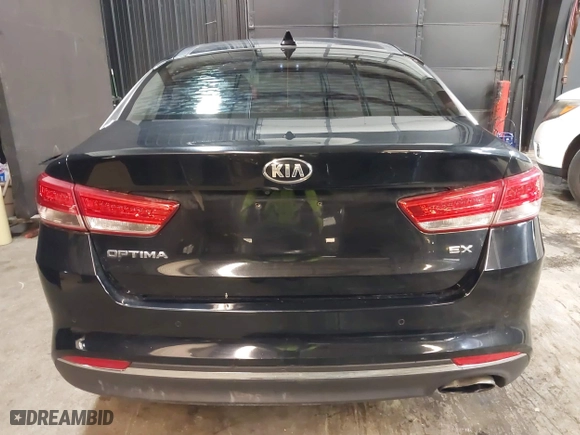 2017 Kia Optima EX with VIN 5XXGU4L38HG168057, listed as a IAAI auction lot 41422935 with 101,552 mi miles. Bid and sale history available at carsss.com. Image 16.