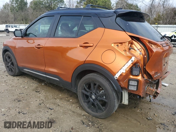 2021 Nissan Kicks SR with VIN 3N1CP5DV8ML559898, listed as a Copart auction lot 48545595 with 31,822 mi miles and Salvage Title. Bid and sale history available at DreamBid. Image 2.