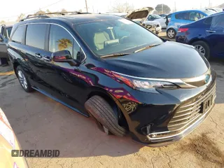2024 Toyota Sienna XLE with VIN 5TDJSKFC9RS152848, listed as a IAAI auction lot 41290455 with 1,967 mi miles and . Bid and sale history available at DreamBid. Image 1.