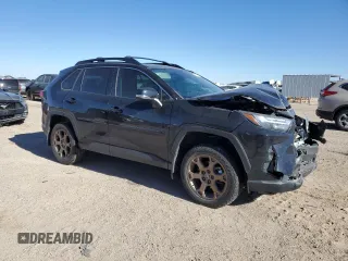 2023 Toyota RAV4 Hybrid XLE with VIN 2T3UWRFV0PW156617, listed as a Copart auction lot 87067974 with 33,430 mi miles and Salvage Title. Bid and sale history available at carsss.com. Image 4.