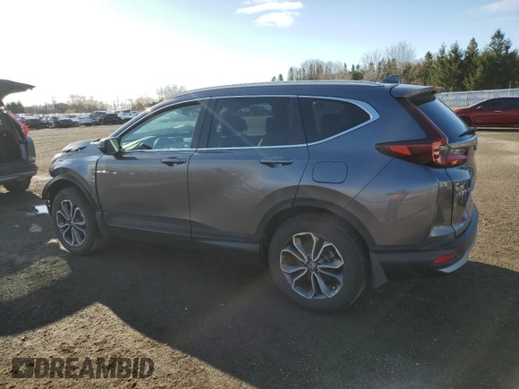 2022 Honda CR-V EX-L with VIN 2HKRW2H87NH226073, listed as a Copart auction lot 54881405 with 23,608 mi miles and Salvage title. Bid and sale history available at DreamBid. Image 2.