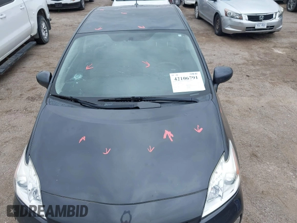 2015 Toyota Prius Four with VIN JTDKN3DU5F0433864, listed as a IAAI auction lot 42106791 with 113,989 mi miles and . Bid and sale history available at DreamBid. Image 6.