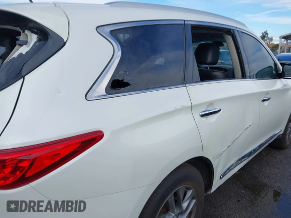 2015 Infiniti QX60 with VIN 5N1AL0MN4FC530895, listed as a IAAI auction lot 41410685 with 89,927 mi miles. Bid and sale history available at carsss.com. Image 20.