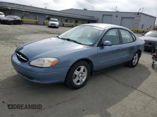 2000 Ford Taurus SEL with VIN 1FAFP56S2YG107975, listed as a Copart auction lot 49711585 with 117,033 mi miles and Salvage title. Bid and sale history available at DreamBid. Image 1.