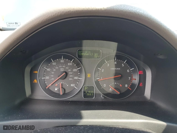 2008 Volvo V50 2.5T R-Design with VIN YV1MJ672382393091, listed as a Copart auction lot 52884685 with 61,939 mi miles and Clean Title. Bid and sale history available at carsss.com. Image 9.