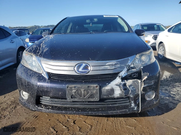 2010 Lexus HS 250h with VIN JTHBB1BAXA2015706, listed as a Copart auction lot 49509445 with 193,227 mi miles and Salvage Title. Bid and sale history available at carsss.com. Image 5.