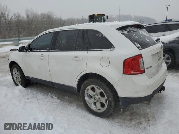 2013 Ford Edge SEL with VIN 2FMDK3JC7DBC43178, listed as a Copart auction lot 87315104 with 178,147 mi miles and Non Repairable. Bid and sale history available at carsss.com. Image 2.
