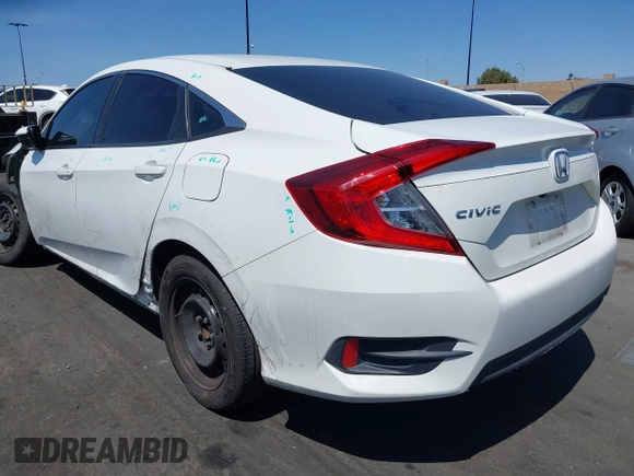 2018 Honda Civic Sedan LX with VIN 2HGFC2F53JH506579, listed as a IAAI auction lot 41980175 with 149,048 mi miles. Bid and sale history available at carsss.com. Image 3.
