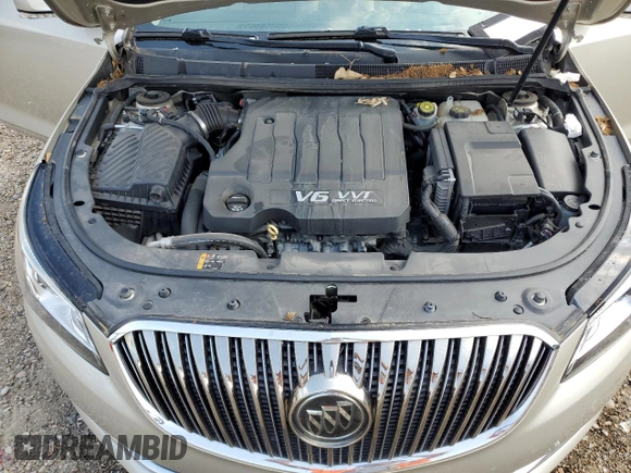 2014 Buick LaCrosse Premium I with VIN 1G4GD5G39EF133209, listed as a Copart auction lot 51226245 with 37,628 mi miles and Salvage Title. Bid and sale history available at carsss.com. Image 12.