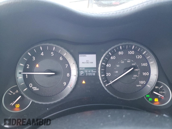 2017 Infiniti Q70 3.7 with VIN JN1BY1PR8HM210249, listed as a Copart auction lot 81218354 with 161,419 mi miles and Salvage title. Bid and sale history available at DreamBid. Image 9.