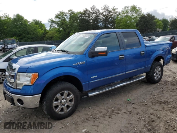 2013 Ford F-150 XL with VIN 1FTFW1ET4DKE90681, listed as a Copart auction lot 56385965 with 165,328 mi miles and Salvage title. Bid and sale history available at DreamBid. Image 1.