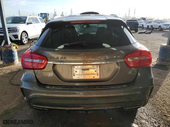 2015 Mercedes-Benz GLA-Class GLA 45 AMG with VIN WDDTG5CB5FJ021809, listed as a Copart auction lot 89120885 with NaN miles and Clean Title. Bid and sale history available at carsss.com. Image 6.