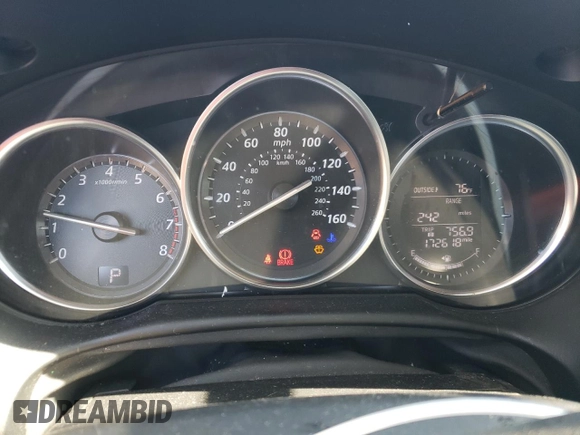 2015 Mazda CX-5 Sport with VIN JM3KE2BE4F0505408, listed as a Copart auction lot 46075925 with 172,618 mi miles and Salvage Title. Bid and sale history available at carsss.com. Image 9.