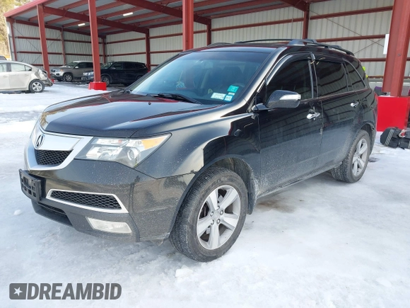 2011 Acura MDX with VIN 2HNYD2H2XBH535547, listed as a IAAI auction lot 41605574 with 243,684 mi miles. Bid and sale history available at carsss.com. Image 17.