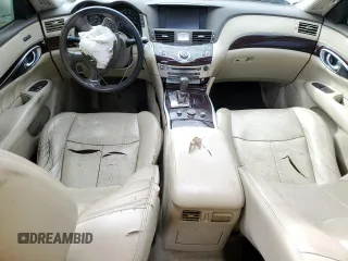 2013 Infiniti M37 with VIN JN1BY1AR0DM601088, listed as a Copart auction lot 73543164 with 215,014 mi miles and Salvage Title. Bid and sale history available at carsss.com. Image 8.