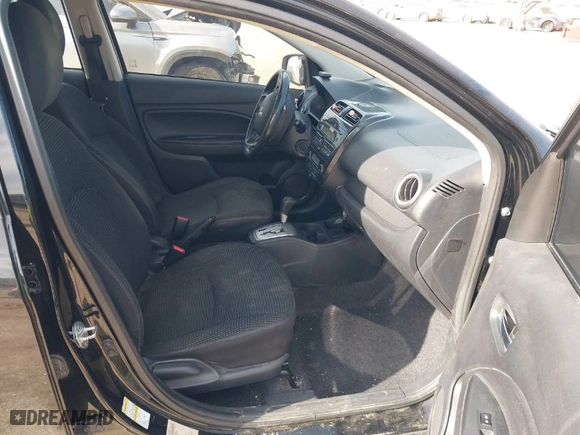 2015 Mitsubishi Mirage ES with VIN ML32A4HJ9FH052900, listed as a IAAI auction lot 41698635 with 100,713 mi miles. Bid and sale history available at carsss.com. Image 5.