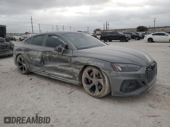 2023 Audi RS 5 Sportback z VIN WUAAWCF54PA901323, wystawiony jako Copart lot #78427704 z przebiegiem 21 901 mil mil oraz Szkoda całkowita • Salvage title. Historia ofert i sprzedaży dostępna na DreamBid. Obrazek 4.