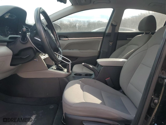 2019 Hyundai Elantra SEL with VIN 5NPD84LF9KH458725, listed as a Copart auction lot 42376515 with 78,489 mi miles and Salvage Title. Bid and sale history available at carsss.com. Image 7.