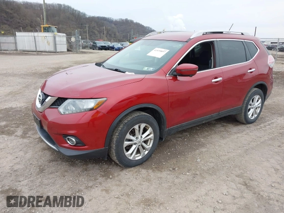 2016 Nissan Rogue SL with VIN 5N1AT2MVXGC808860, listed as a IAAI auction lot 41929897 with 118,209 mi miles and . Bid and sale history available at DreamBid. Image 17.