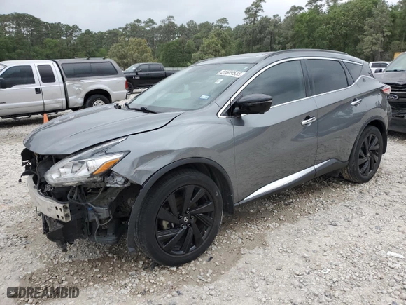 2017 Nissan Murano SL with VIN 5N1AZ2MG9HN186113, listed as a Copart auction lot 51609535 with 116,228 mi miles and Salvage Title. Bid and sale history available at carsss.com. Image 1.